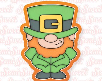 Leprechaun Cookie Cutter Leprechaun Cookie Cutter Body Cute Gift for St Patricks Day