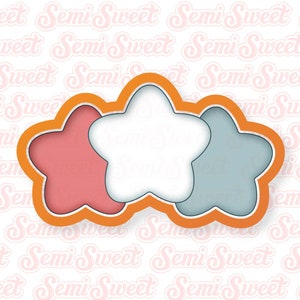 Star Trio Cookie Cutter