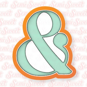 Ampersand Cookie Cutter