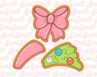 Christmas Wreath Platter Cookie Cutter Set