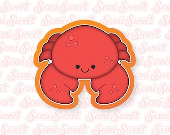 Summer Cookie Cutter Crab Cookie Cutter Sea Creature Cookie Cutter Cute Beach Cookie Cutter