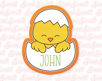 Easter Cookie Cutter Easter Chick in Egg Cute Gift for Easter