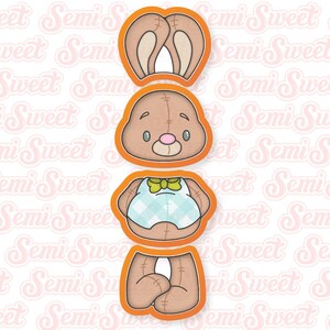 Easter Cookie Cutters Stackable Easter Bunny Cookie Cutter Set Cute Cookie Cutters Cute Gift for Teacher