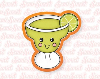 Valentine's Cookie Cutter Margarita Cookie Cutter Valentines Cute Anniversary Gift for Valentines