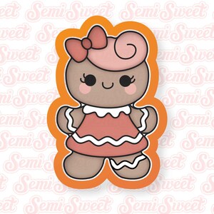 Christmas Cookie Cutter Gingerbread Cookie Cutter Gingerbread Girl Cookie Cutter