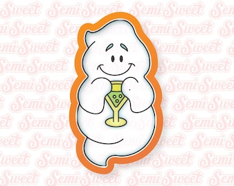 Halloween Cookie Cutter Ghost Cookie Cutter Thin Spooky Ghost Trick or Treat Halloween Party Cookie Cutter