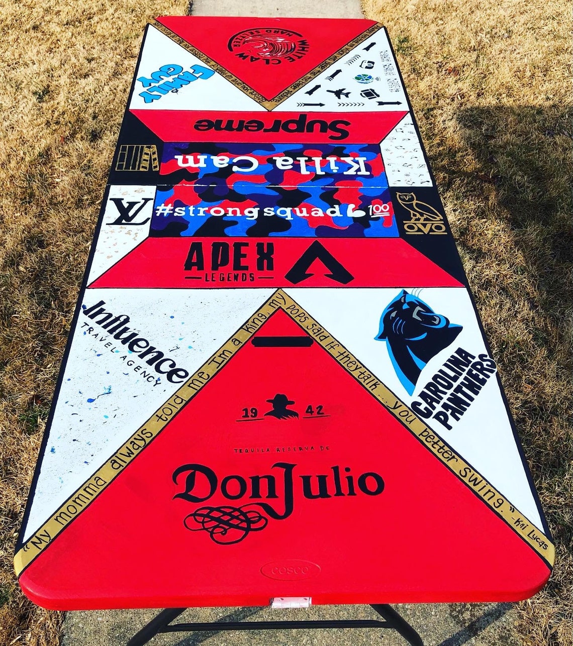 Custom Beer Pong Folding Table Etsy