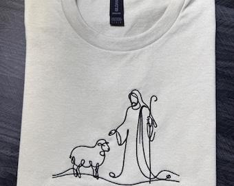 Felpa girocollo ricamata "Ha lasciato il 99 per trovarmi"