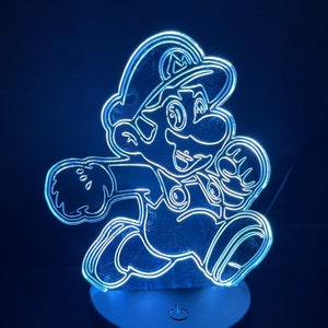 Customized YOUR CHOICE LED Nightlight with Remote Control - Personalized Color Changing Night Light