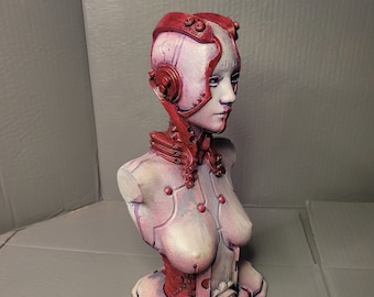 Cyberpunk Venus, 3D-geprint beeldhouwwerk