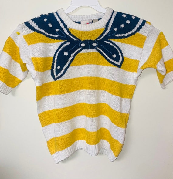 Vintage Nautical Theme Sweater - image 2