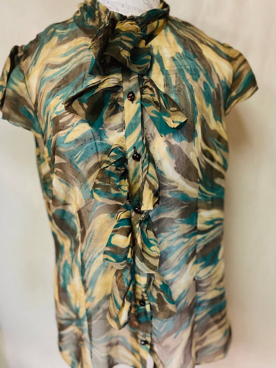Milly of New York Silk Blouse