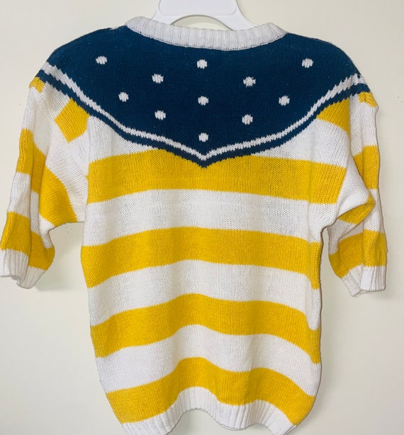 Vintage Nautical Theme Sweater - image 5
