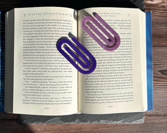 Resin Paper Clip Bookmark | Jumbo Custom Design