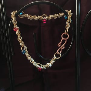 Chain weave bracelet