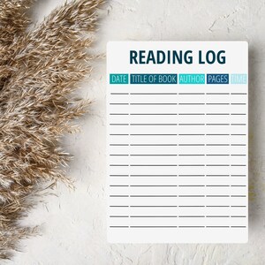 Kids Reading Log classroom reading log kids book list childrens book tracker homeschool teachers reading list colorful reading log book club