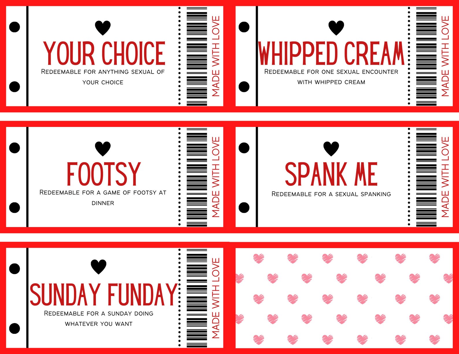Printable &amp; Editable Naughty Coupon Book for Him Coupon Book - Etsy