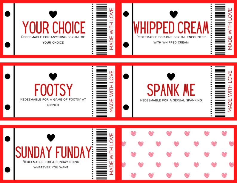 Printable &amp; Editable Naughty Coupon Book for Him Coupon Book - Etsy