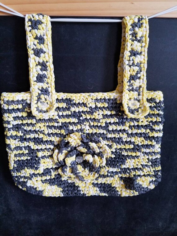 crochet walker bag