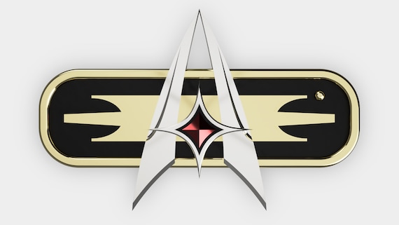 Free: Starfleet 24th century Communicator Star Trek Badge - design 