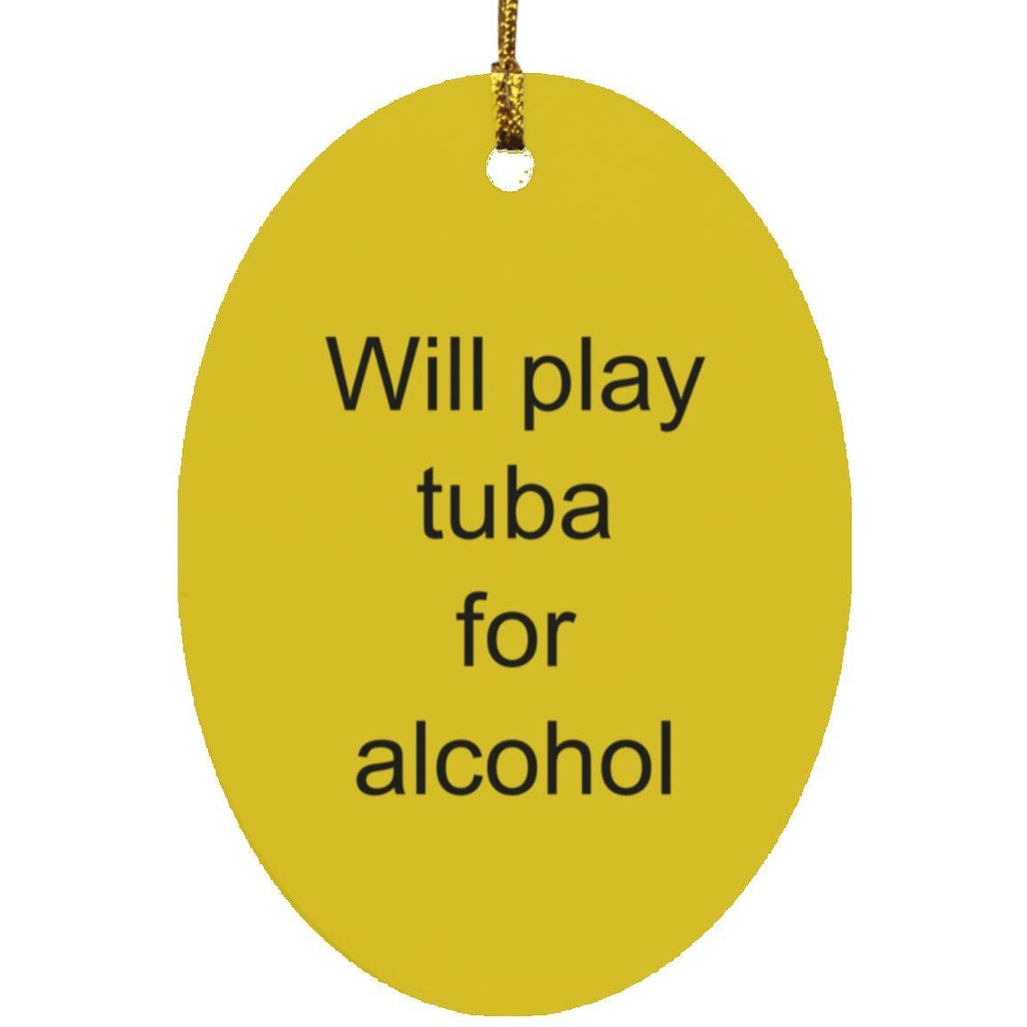 Tuba para adorno ovalado de alcohol Etsy