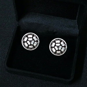 Seven Wood Sorrels - Silver Kamon Cufflinks - Japanese Clan Crest