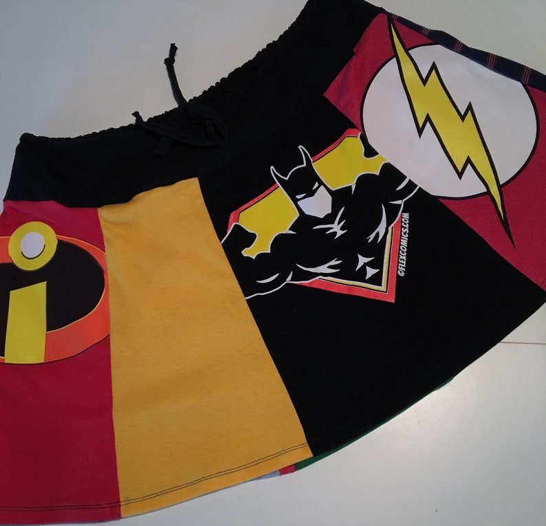 size L I Need A Hero II Drawstring Skirt