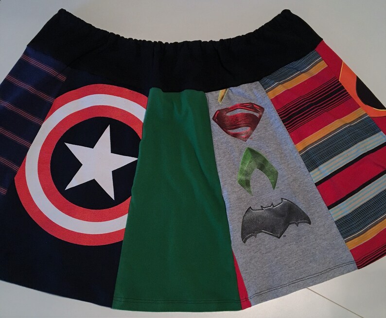 size L I Need A Hero II Drawstring Skirt