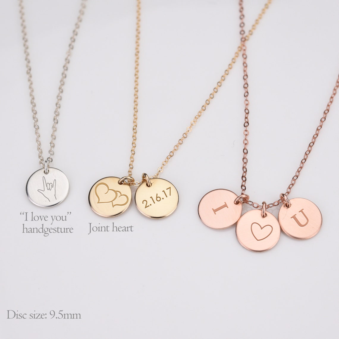 Family initials necklace Outlet
