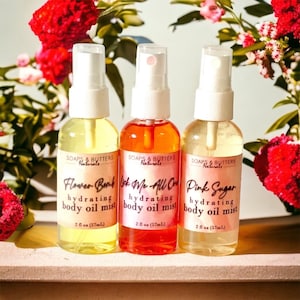 Hydrating Body Spray; Moisturizing Body Mist; Long Lasting Hair Perfume; Non-Toxic Fragrance Body Mist;