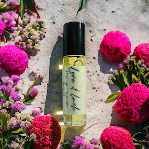 Love and Luck Typ Parfüm Kölnisch Öl, 10 ml Roller Glasflasche, ungeschnitten Unisex Duft Körperöl Premium Qualität Grade A Alkoholfrei