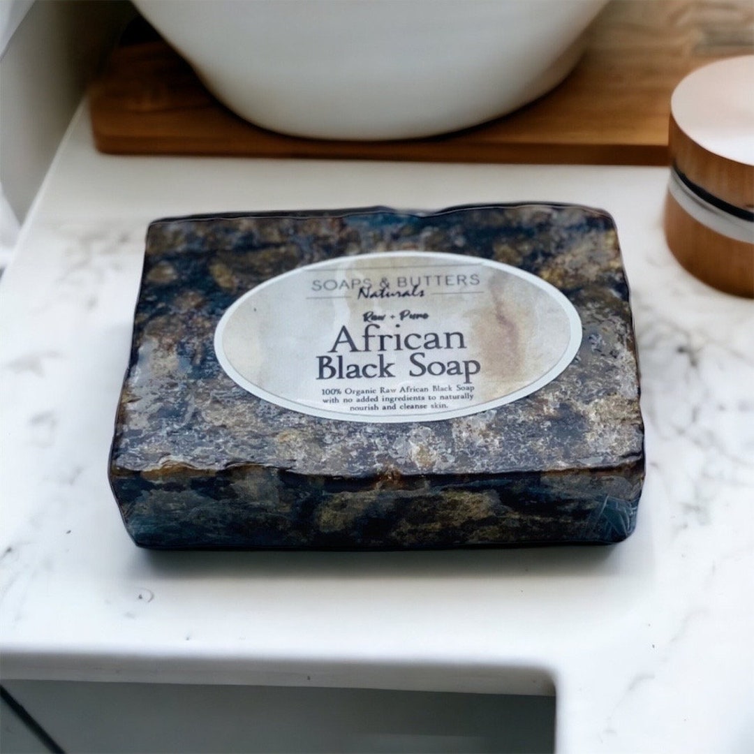 1lb Best Raw African Soap From Ghana Soap for Acne, Psoriasis, Eczema