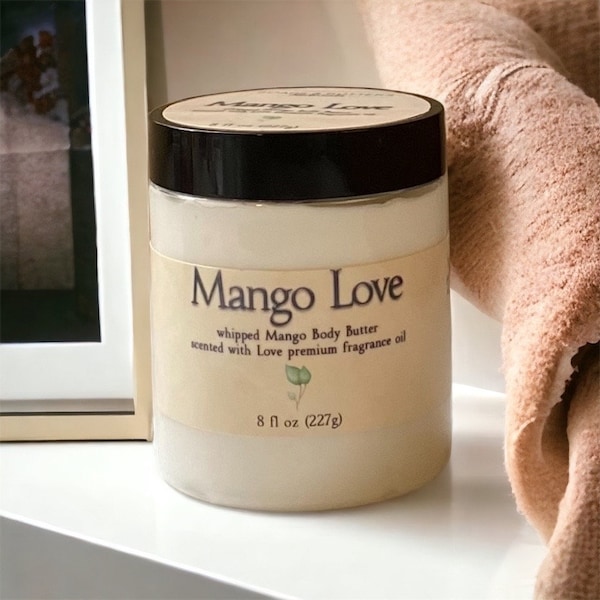 Mango Love Whipped Mango Butter Moisturizing Scented Imported Oil Body Butter Imported Fragrance