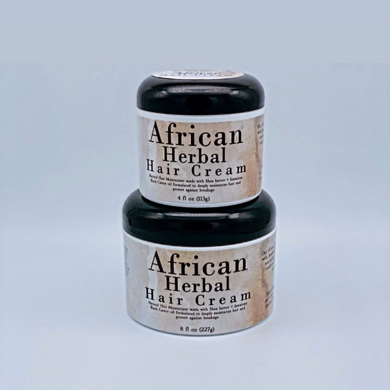 Herbal Hair Cream Moisturizer for Kinky Coily and Curly Hair Etsy
