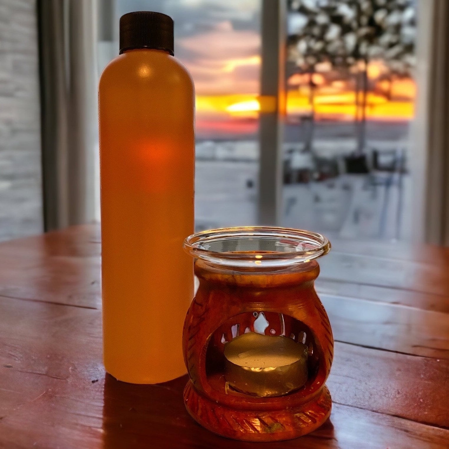 8 oz Aromatherapy Incense Fragrance Burning Oil; Non-Toxic Air Freshener Natural Scents for Diffusers, Aroma and Burning Oil Lamps