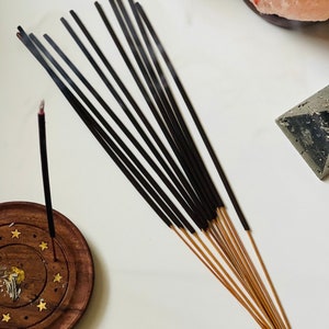 Love and Attraction Incense Bundle – Love Spell, Attracts Love, Love & Luck | Romantic Aromatherapy Trio | 45 Sticks + Bonus Holder