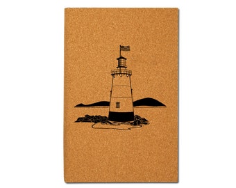 Engraved Leatherette Journal with your choice of Nautical Design | Nautical Journal