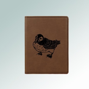 Bird Passport Cover with your choice of Bird Design | Cardinal Passport Cover | Penguin Passport Cover | 100+ Bird Designs