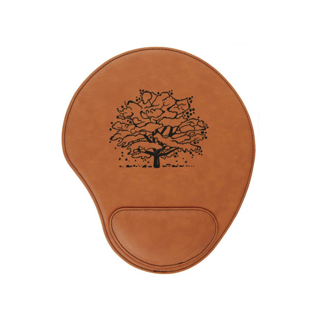 Personalized Leatherette Tree Mouse Pad With Your Choice of Tree Design ...