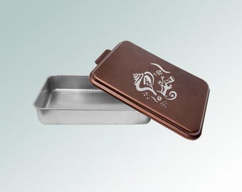 Nautical Personalized Cake Pan with your choice of Nautical Design | Nautical Cake Pan | 100+ Nautical Designs