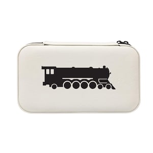 Leatherette Jewelry Box with your choice of Train Design | Train Jewelry Box | Train Gift | Train Jewelry | Train Award