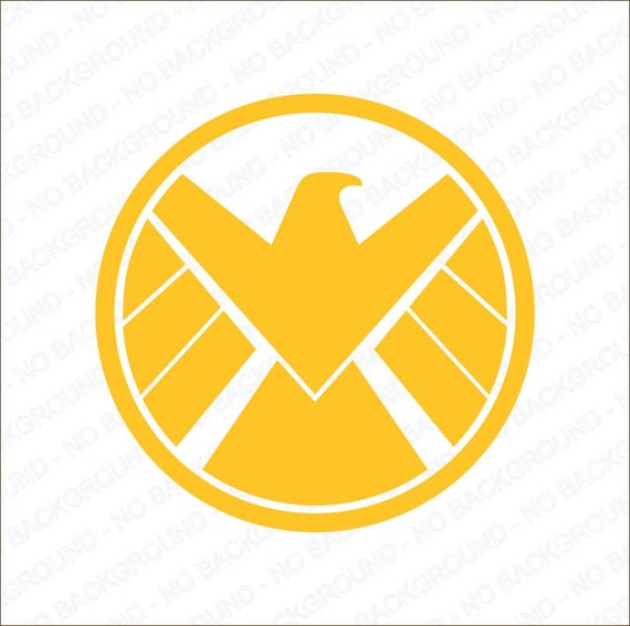 Agents Of Shield Marvel Avengers Logo Sticker Decal Etsy