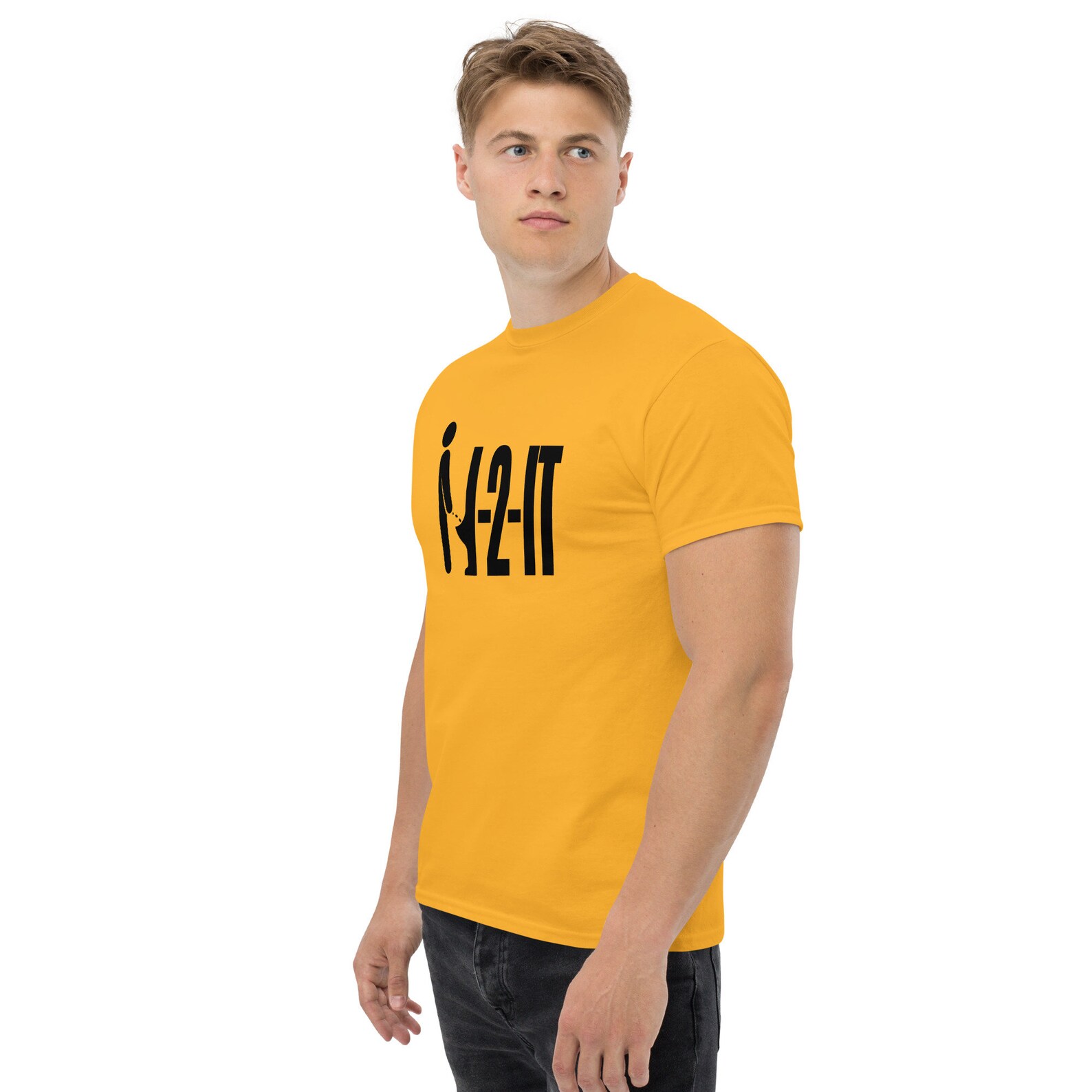 LGBTQ+ [pup] Pride Gay Yellow Hanky Code Piss Humor Men's Classic T ...
