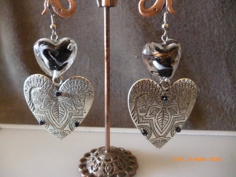 Earrings my ethnic hearts