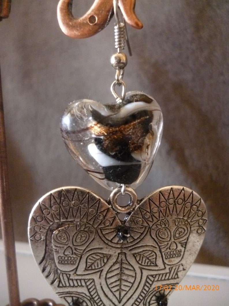 Earrings my ethnic hearts