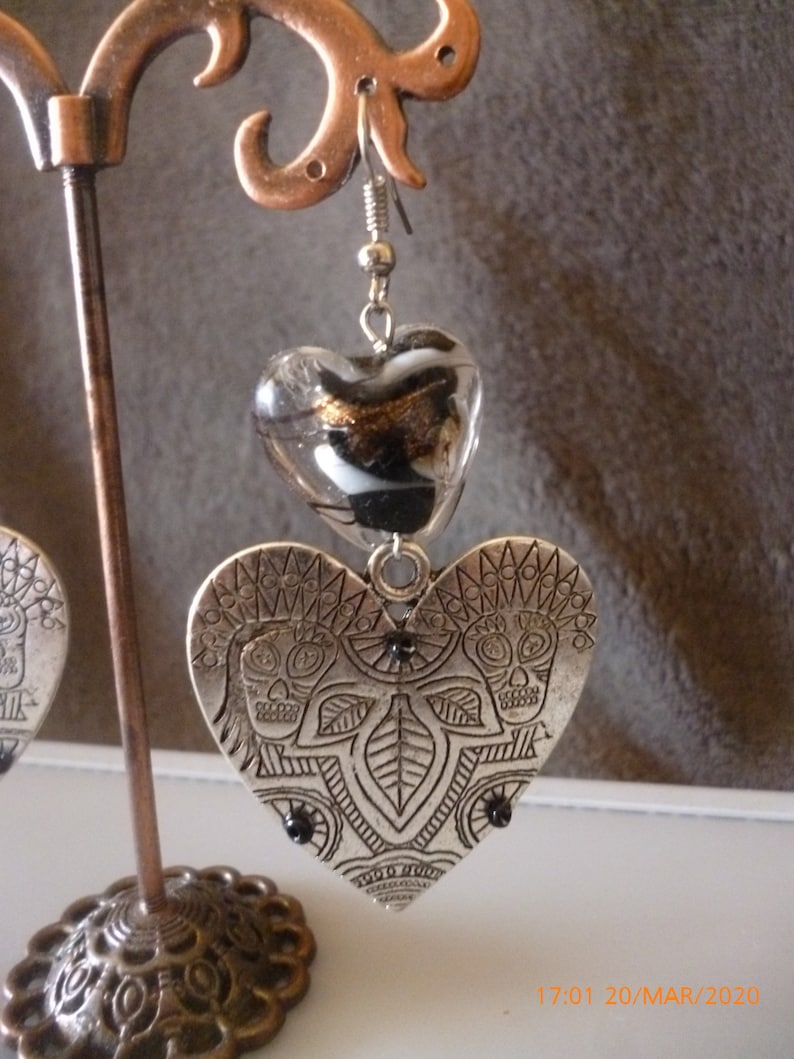 Earrings my ethnic hearts