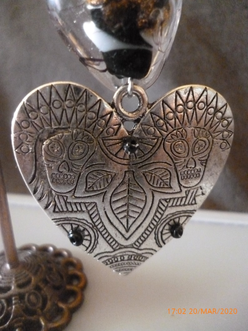 Earrings my ethnic hearts