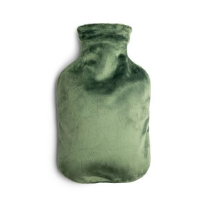Hot Water Bottle with Plush Cover
