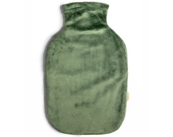 Cubierta de felpa de la botella de agua caliente