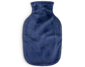 Cubierta de felpa de la botella de agua caliente